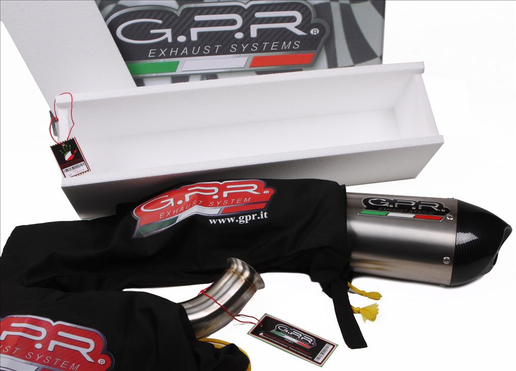 GPR ジーピーアール PAIR HOMOLOGATED スリップオンマフラー ZZR